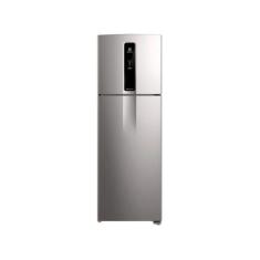 Geladeira/Refrigerador Electrolux Frost Free Duplex Inox Look 390L Eff
