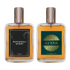 Kit Perfume Masculino - Patchouli Sport + Attar 100Ml