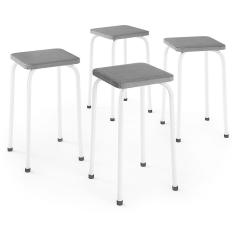 Kit 4 Banquetas Baixas Logdesign