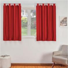 Cortina Blackout Tecido 2,20 X 1,30 Para Sala Quarto Madrid - Casa Imp