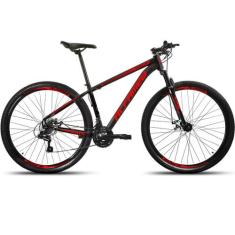 Bicicleta Aro 29 Alfameq Half Freio Disco 21v Câmbios Shimano, Preto, 