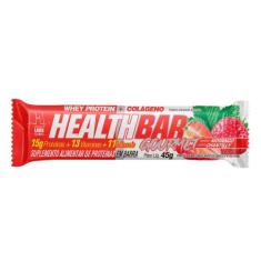 Barra de Proteína Health Bar Gourmet Whey Protein e Colágeno Helath La