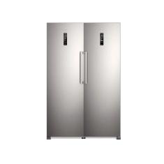 Kit Geladeira Electrolux Frost Free 355L Experience Com Autosense (RTI4S) +  Freezer Electrolux 262L Experience Com Inverter cor Inox Twins (FTI4S) 127V