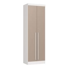Guarda-Roupa Modulado 2 Portas Infinity Branco Line/ Duna Line