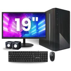 Computador Completo Intel Core I3 8gb Ssd 240gb Monitor Led 19 W10 - C