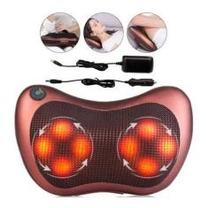 Massageador Pescoço Lombar Bolas Massageadoras Veicular