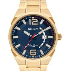 Relógio Orient Masculino Dourado Mgss1159 D2kx