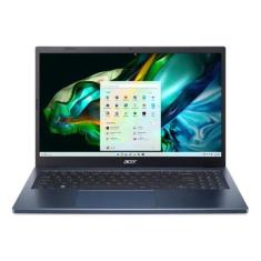 Notebook Acer Aspire 3 15 A315-24P-R31Z Ryzen 5 7520U 8GB 512GB SSD W11 Tela 15.6 Steam Blue