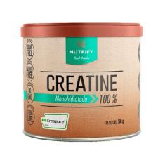 Creatina Creapure Nutrify 300g Creatine 100% Monohidratada, Sem Sabor