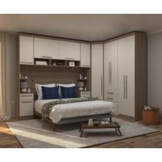 Guarda Roupa Dormitório Modulado Master Casal 1,58 m Queen Canto - Ave