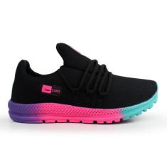 Tênis Esportivo Feminino Academia Original Mega Conforto Leve Preço Ba