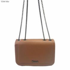 Bolsa Feminina Transversal Porta Celular com Alça de Corrente 9344 - H