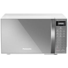 Micro-ondas Panasonic Porta Espelhada 21 Litros Branco 110V, Branco, 1