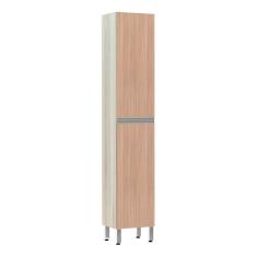 Paneleiro 40 Cm Raso 2 Portas Lis Legno Crema Com Cumaru