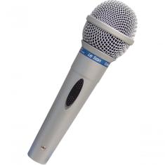 Microfone Profissional Com Fio 5 Metros Mc-200