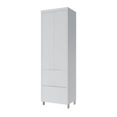 Paneleiro 2 Portas 2 Gavetas Marquesa 70cm 100% Mdf Branco
