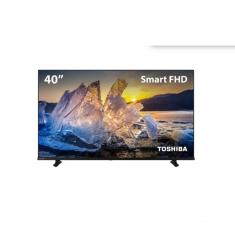 Smart TV Toshiba DLED 40" Full HD 40V35MS VIDAA 2 HDMI 2 USB WiFi TB028M Preto Bivolt