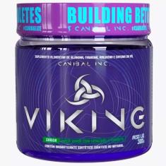 Pré Treino Viking Canibal Inc 300g Sabor Maça Verde