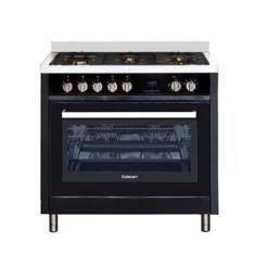 Fogão de Piso Cuisinart de 05 Bocas com Timer e Grill Preto - 4092740104