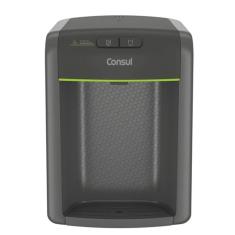 Purificador de Agua de Bancada Consul CPB34AFVNA com Protecao Antibacterias Agua Natural e Gelada Prata Bivolt
