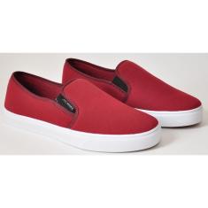 Tênis Feminino Casual Estilo Moderno Slip on Tecido Calce Facil Confort-Feminino