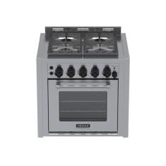 Fogao a Gas de Embutir 4 Bocas Venax Temis Inox, Inox, 220V