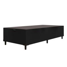 Cama Box com Baú com 41cm de Altura Prince Preto
