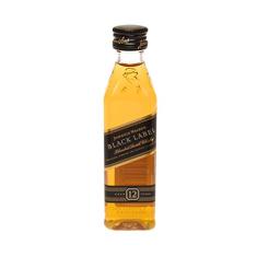 Miniatura Whisky Johnnie Walker Black Label 50ml 12 Unidades