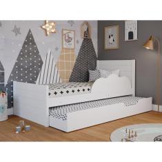 Bicama Infantil Nina Cimol Branco