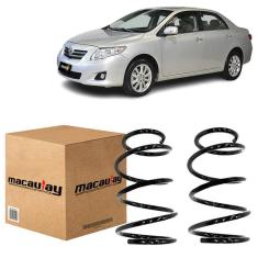 Kit 2 Molas Automotivas Blindados Tras Toyota Corolla 2011