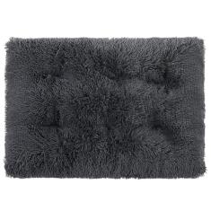Tapete para caixa de cachorro, cama de cachorro para cães grandes, almofada de canil confortável e fofa antiderrapante para camas e móveis de cachorro, cama de cachorro acolchoada (Color : Gray 1, S
