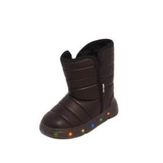 Tênis Infantil Novo Pé Abotinado Happy Com Led REF: 50001371 COM PELO 