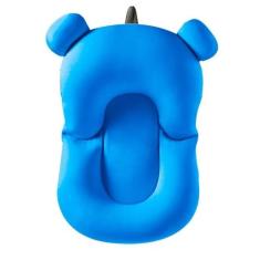 Almofada Flutuante para Banho Bebê de Banheira Bóia Suporte - Azul - B