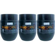 Kit com 3 Pomada Massageadora FisioFort Premium 240g - Bio Instinto