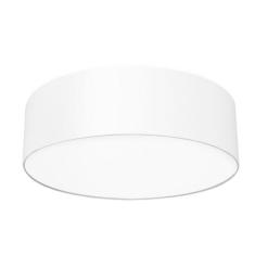 Lustre Cupula Dome 50x15cm Magnífico Branco - MARRYLUZ