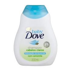 Shampoo Baby Dove Hidratacao Enriquecida Cabelos Claros 200ml - DOVE B