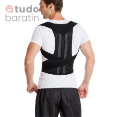 Cinta Postural Colete Corretor Postura Lombar Forte Coluna Neoprene Re