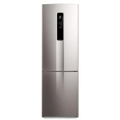 Refrigerador Bottom Freezer Electrolux de 02 Portas Frost Free com 400 Litros Efficient Rapid Freeze Inox - IB6S
