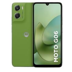 Celular Smartphone Motorola Moto G06 256GB De Memória 4GB De Ram 8GB Ram Boost 4G Verde