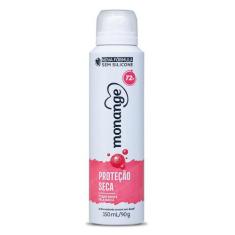 Desodorante Aerossol Monange Feminino Proteção Seca 150ml