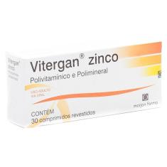 Vitergan Zinco 30 Comprimidos