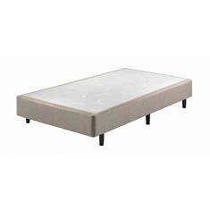 Base Box Somiê Solteiro 37x079x198cm Uni Ecoflex Cinza/branco