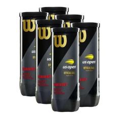 Bola de Tênis Wilson US Open Regular Duty - Pack com 6 Tubos