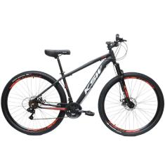 Bicicleta Aro 29 KSW XLT 21v Freio a Disco-Unissex