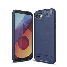 Capa para LG G6 Mini, capa de material de fibra de carbono, suave antiderrapante, macia, anti-impressões digitais, capa totalmente protetora para LG G6 Mini
