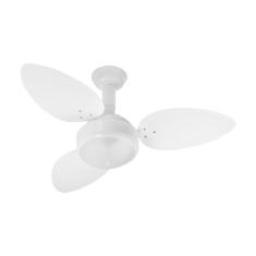 Venti-Delta Ventilador de Teto Miray 3 Pás Laqueadas 127 V C3V, 403124, 130 W, Branco