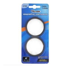 Kit 2 Espelhos Convexo Para Retrovisor - Western