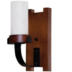 Arandela Muller Country Retangular 1 Lâmpada Envelhecida 1201E - LUMIN