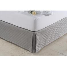 Saia Cama Box 1,28m larg Viuva Matelasse Ultrassonico - Nathalia Enxov