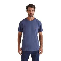 Camiseta Algodão Brasa Pica-Pau Bordado Reserva, Marinho stoned, M